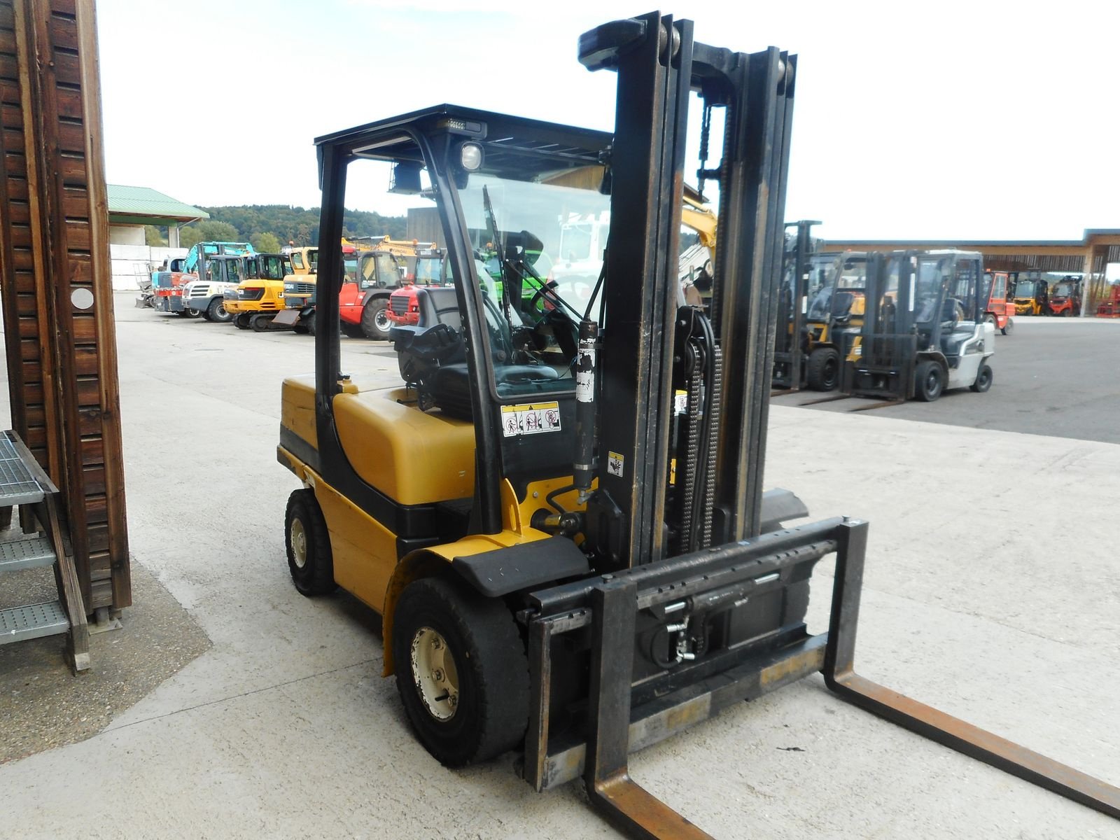 Frontstapler del tipo Yale GDP35VX Triplex 4,9m + SS + Zwillingsreifen, Gebrauchtmaschine In St. Nikolai ob Draßling (Immagine 5)