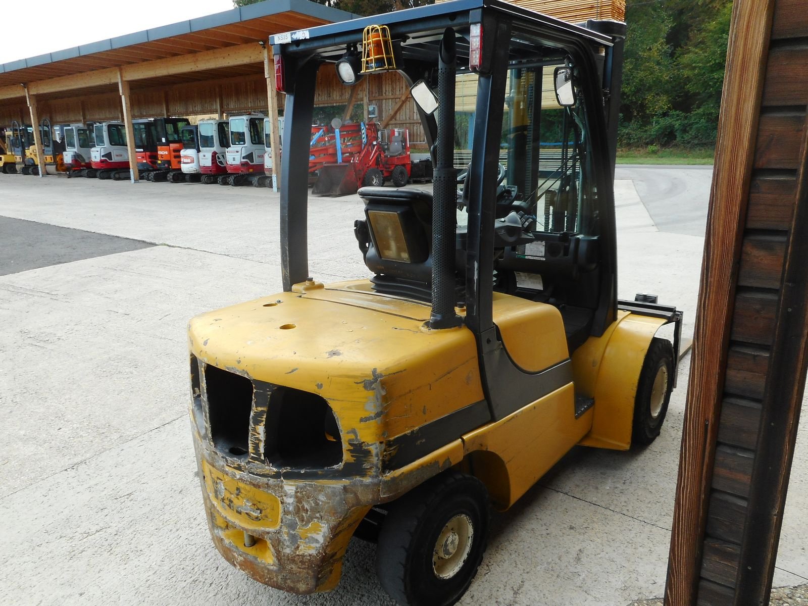 Frontstapler del tipo Yale GDP35VX Triplex 4,9m + SS + Zwillingsreifen, Gebrauchtmaschine In St. Nikolai ob Draßling (Immagine 4)