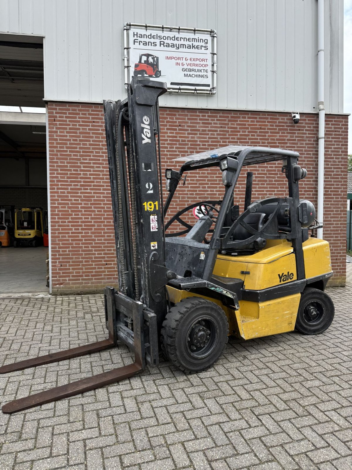 Frontstapler Türe ait Yale glkp40lj, Gebrauchtmaschine içinde Heythuysen (resim 1)