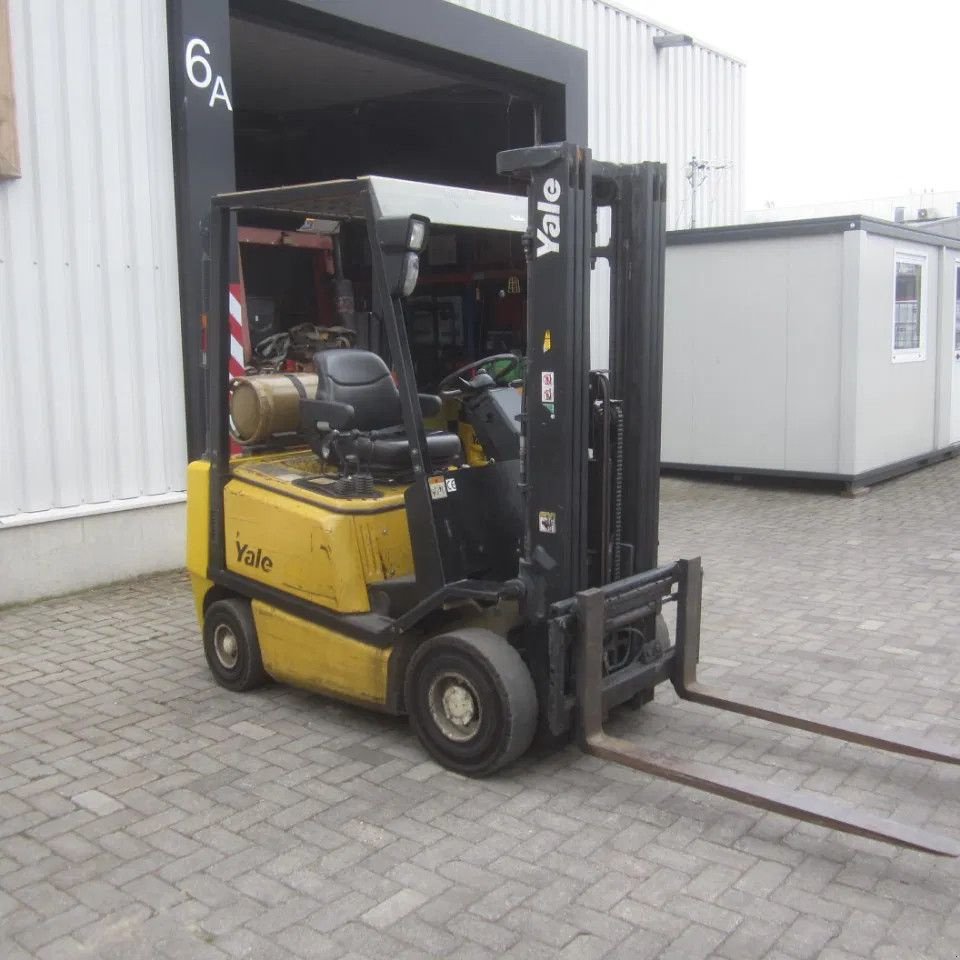 Frontstapler des Typs Yale GLP16, LPG-gas, triplex, side shift, container mast., Gebrauchtmaschine in Tubbergen (Bild 2)