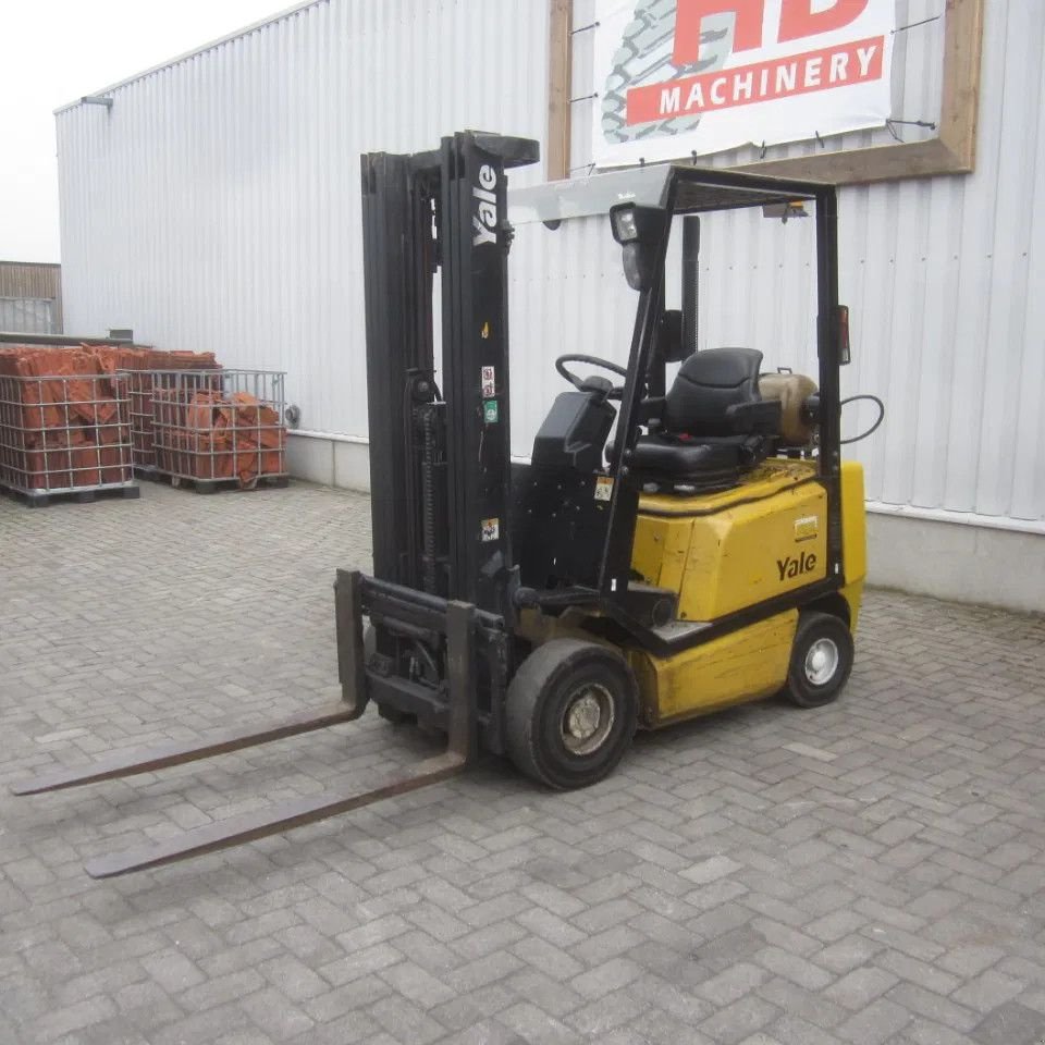 Frontstapler Türe ait Yale GLP16, LPG-gas, triplex, side shift, container mast., Gebrauchtmaschine içinde Tubbergen (resim 1)