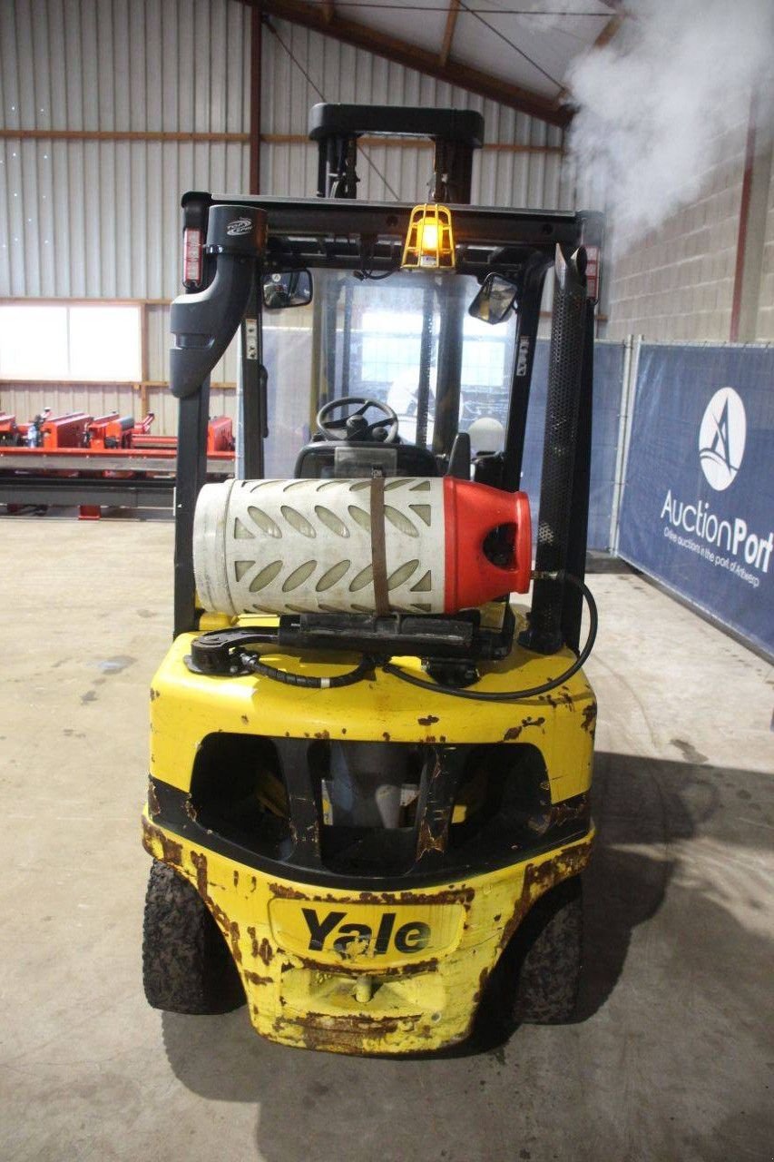 Frontstapler a típus Yale GLP25VX, Gebrauchtmaschine ekkor: Antwerpen (Kép 4)