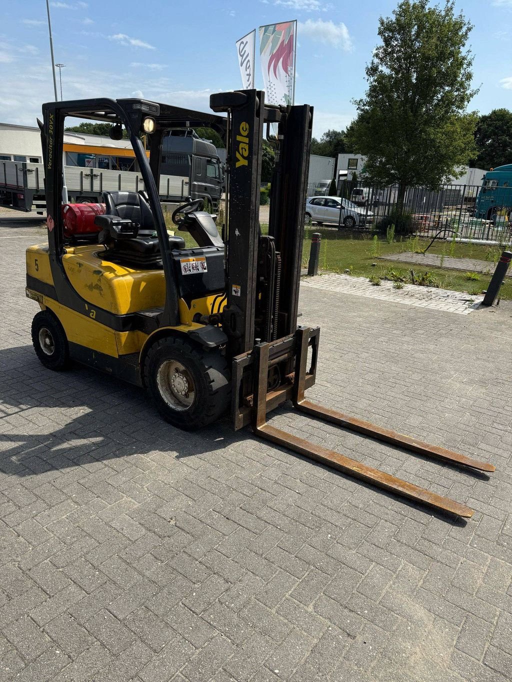 Frontstapler typu Yale GLP30VX F2195, Gebrauchtmaschine v Antwerpen (Obrázek 7)