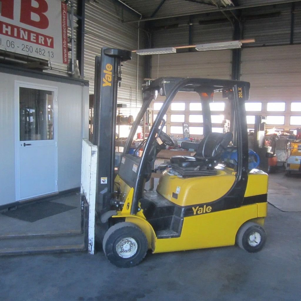 Frontstapler van het type Yale Heftruck GLP20LX, LPG, duplo, side shift., Gebrauchtmaschine in Tubbergen (Foto 1)