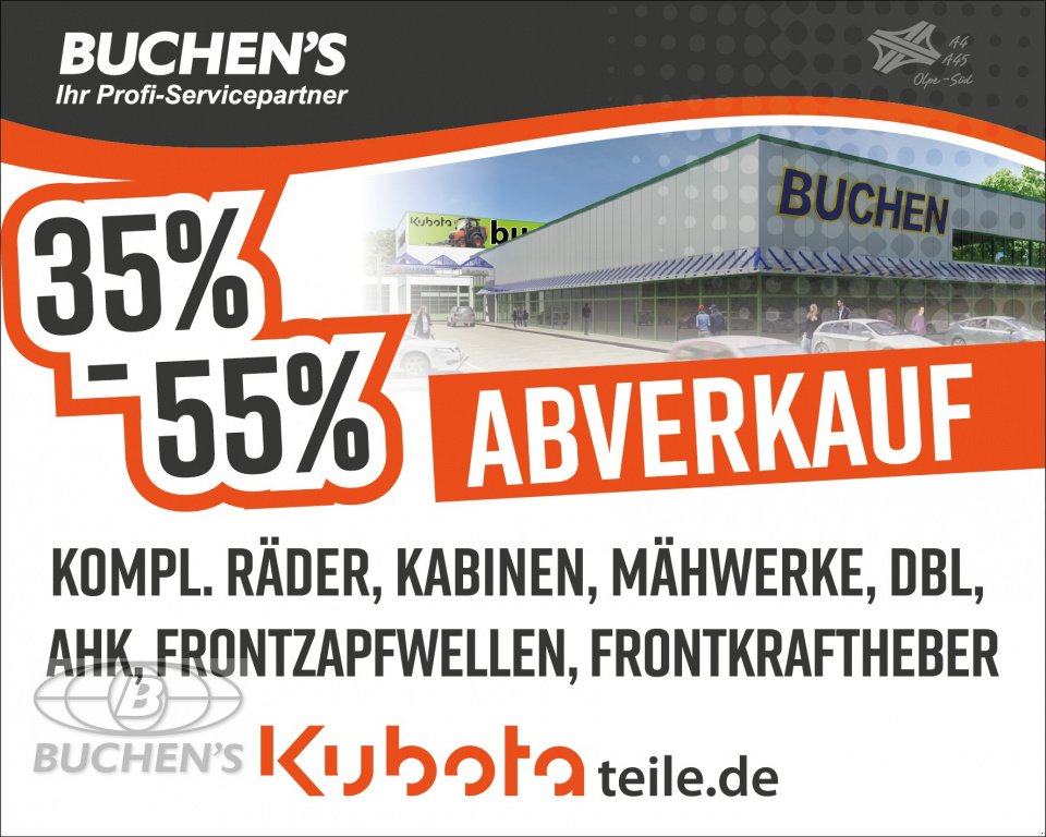 Frontzapfwelle του τύπου Kubota L3430 L3830-L4630-L5030, Neumaschine σε Olpe (Φωτογραφία 4)