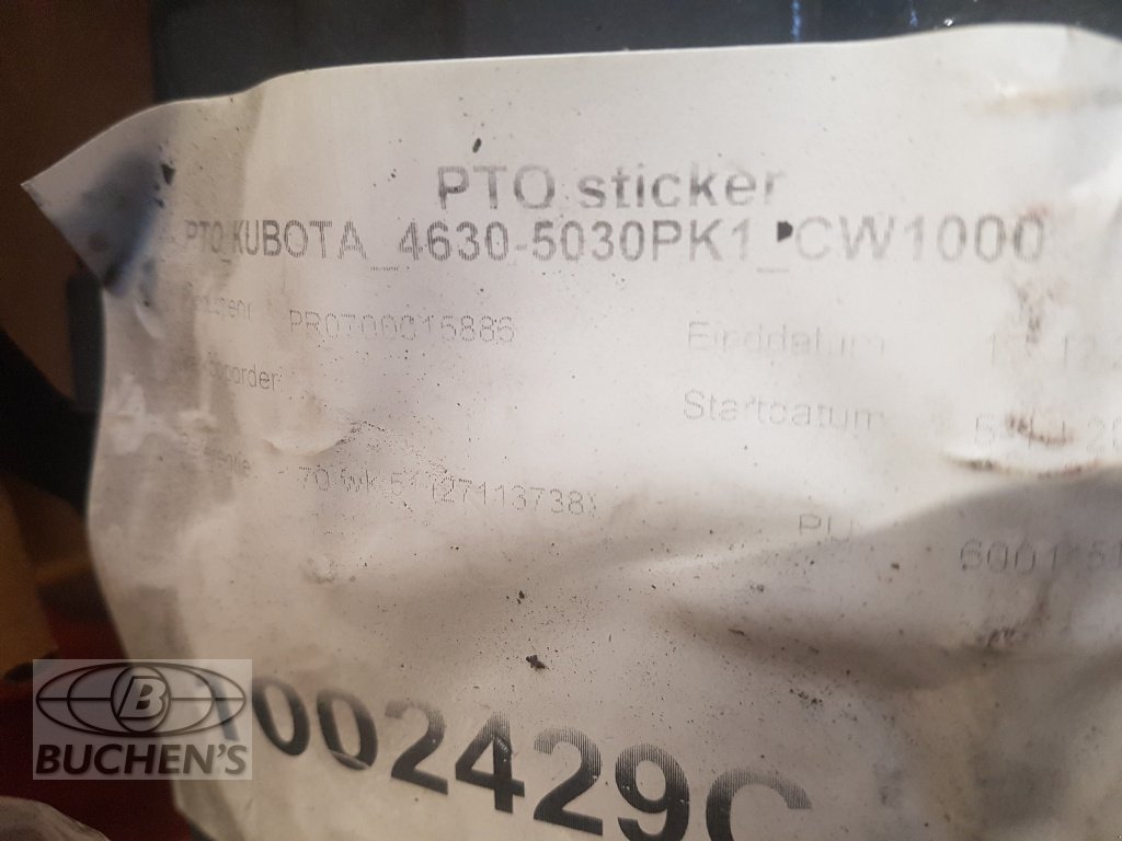 Frontzapfwelle του τύπου Kubota L3430 L3830-L4630-L5030, Neumaschine σε Olpe (Φωτογραφία 5)