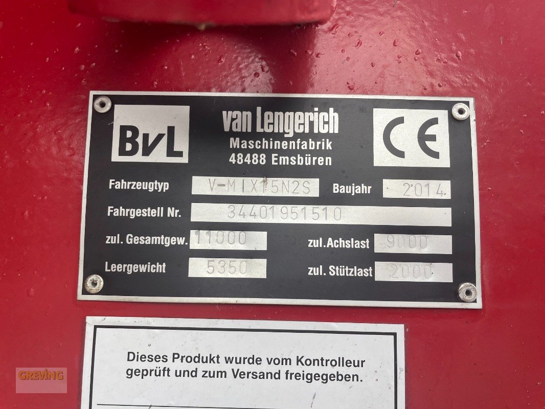 Futtermischwagen typu BVL 15N 2S plus, Gebrauchtmaschine v Ahaus (Obrázek 28)