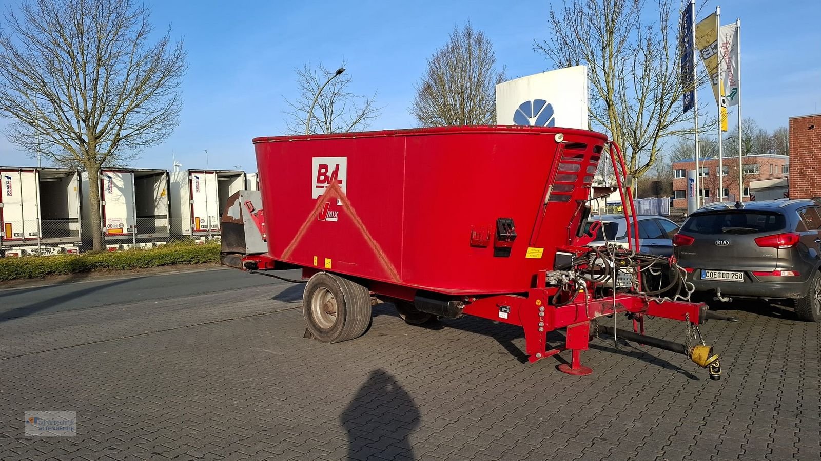 Futtermischwagen del tipo BVL 15N 2S, Gebrauchtmaschine In Altenberge (Immagine 5)