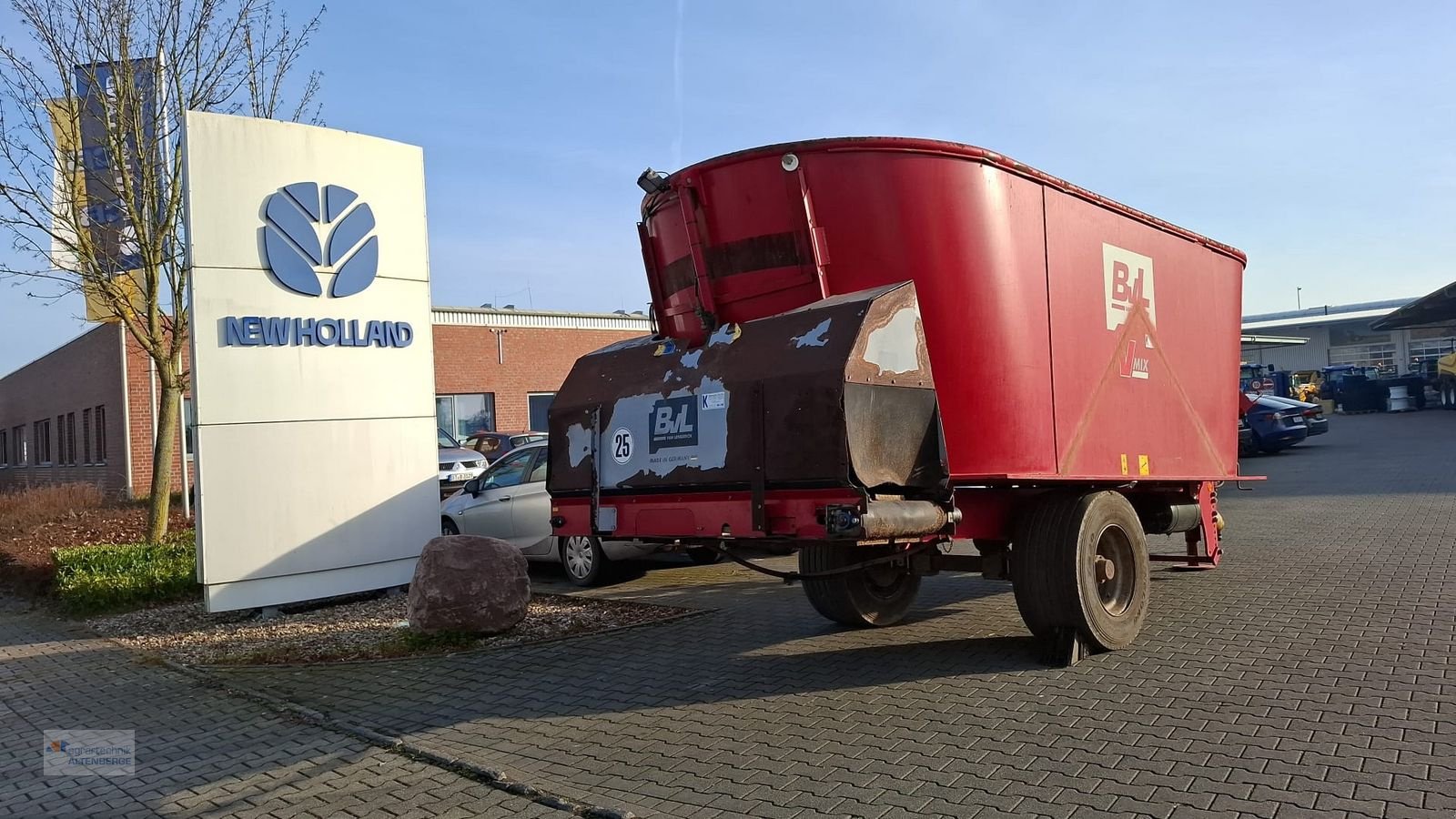 Futtermischwagen del tipo BVL 15N 2S, Gebrauchtmaschine In Altenberge (Immagine 3)