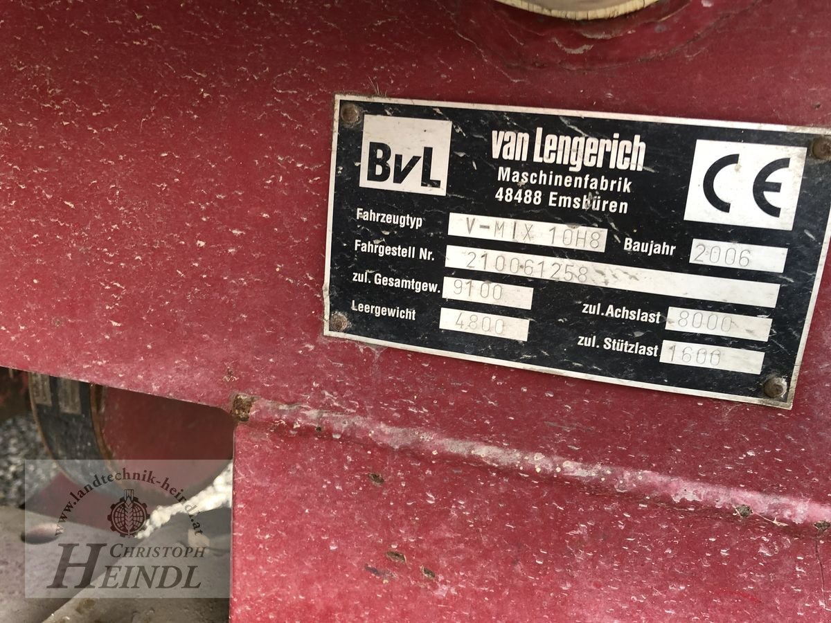 Futtermischwagen typu BVL BVL V-Mix Fill Plus 10 LS, Gebrauchtmaschine w Stephanshart (Zdjęcie 16)