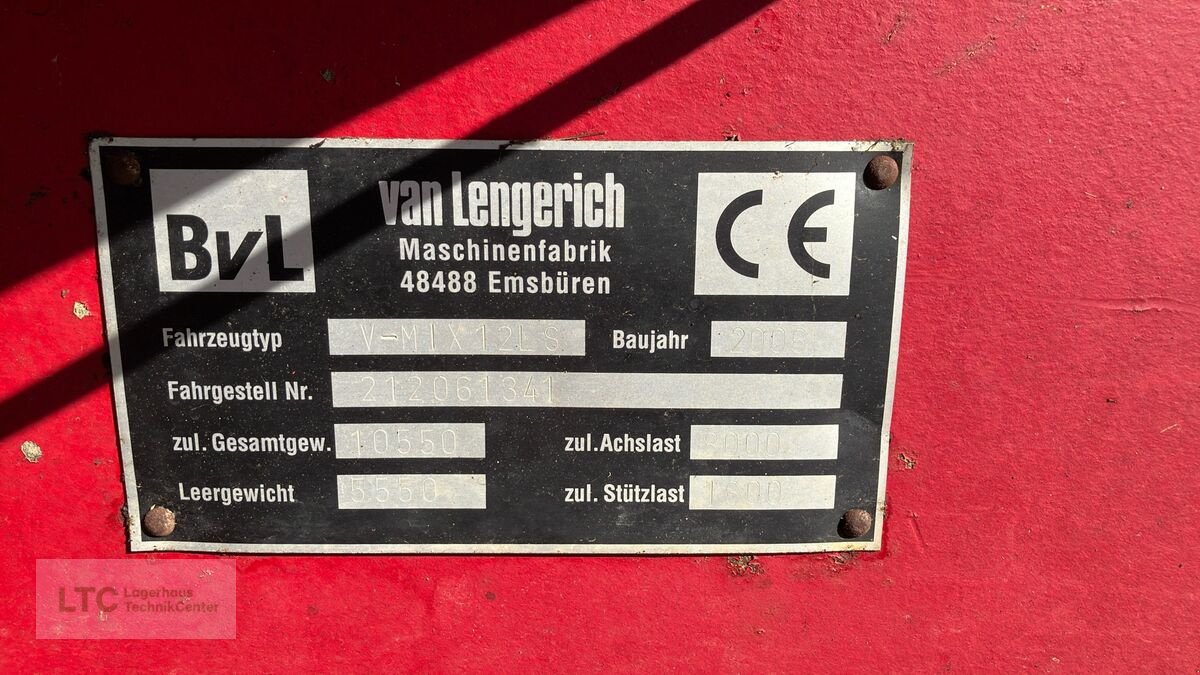Futtermischwagen типа BVL Mix Plus 12 LS, Gebrauchtmaschine в Redlham (Фотография 12)