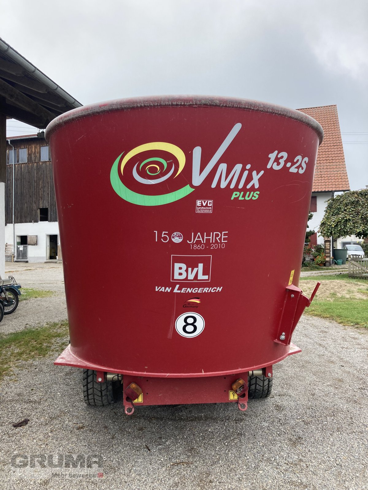 Futtermischwagen типа BVL V-Mix 13-2S, Gebrauchtmaschine в Egg a.d. Günz (Фотография 3)