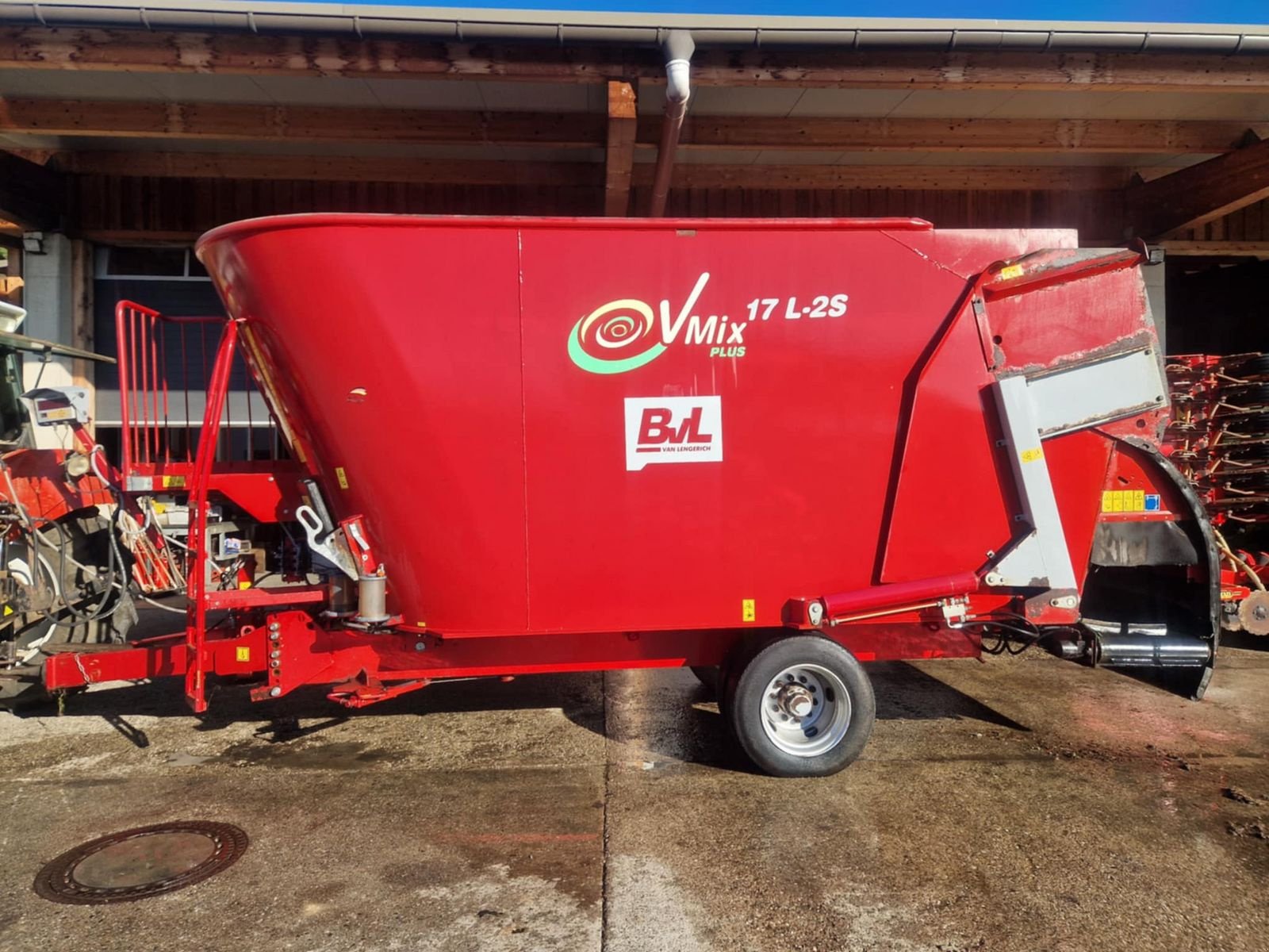 Futtermischwagen типа BVL V-MIX 17L2S, Gebrauchtmaschine в Villach/Zauchen (Фотография 1)