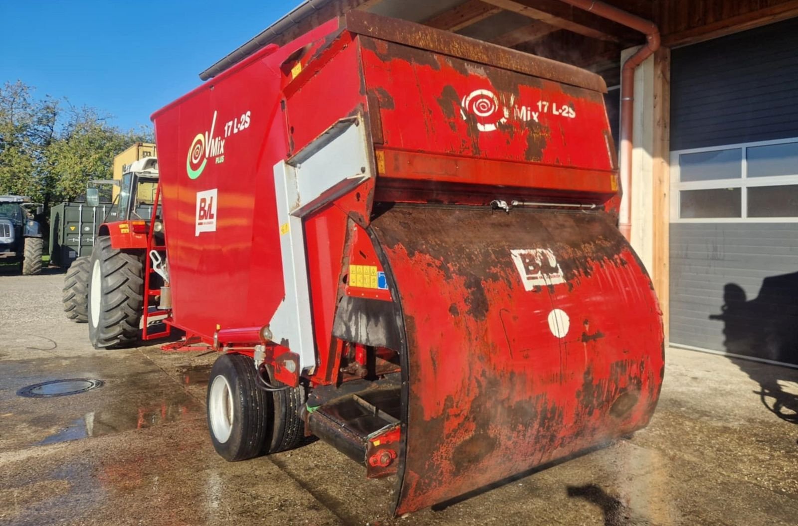 Futtermischwagen типа BVL V-MIX 17L2S, Gebrauchtmaschine в Villach/Zauchen (Фотография 8)