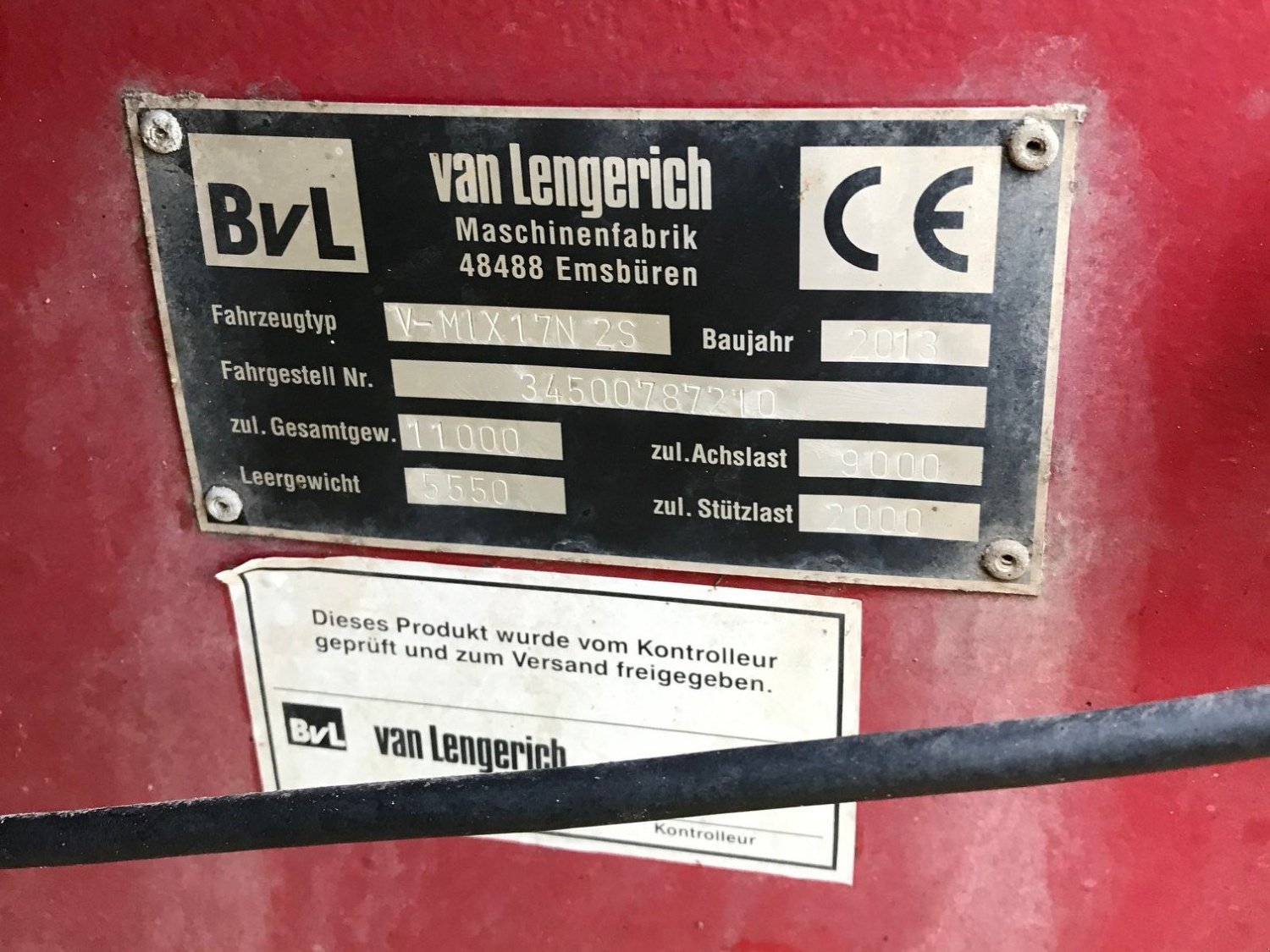 Futtermischwagen of the type BVL V-MIX 17N 2S Plus, Gebrauchtmaschine in Diemelsee (Picture 5)