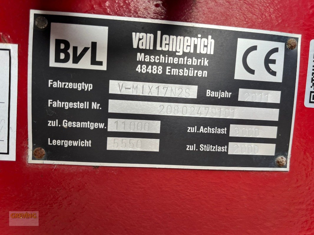 Futtermischwagen del tipo BVL V-Mix 17N 2S, Gebrauchtmaschine In Ahaus (Immagine 12)