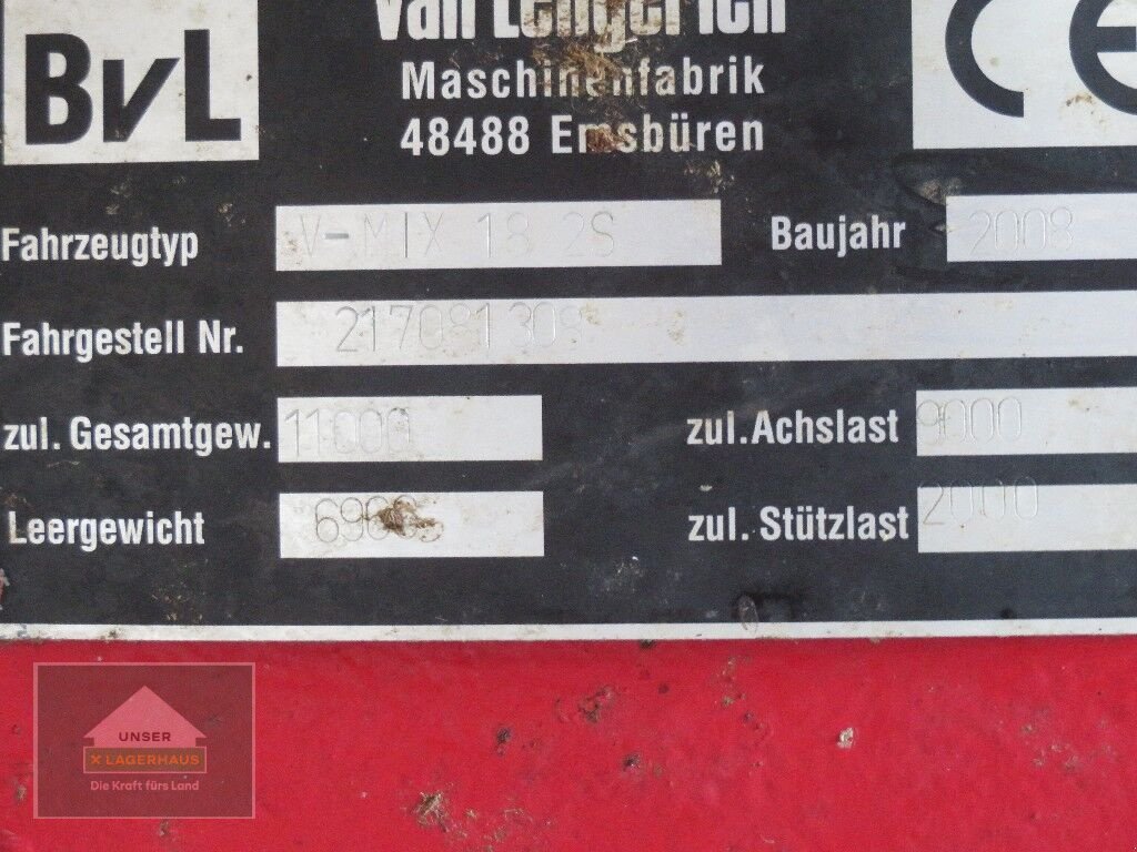 Futtermischwagen des Typs BVL V-Mix 18 2S, Gebrauchtmaschine in Hofkirchen (Bild 16)