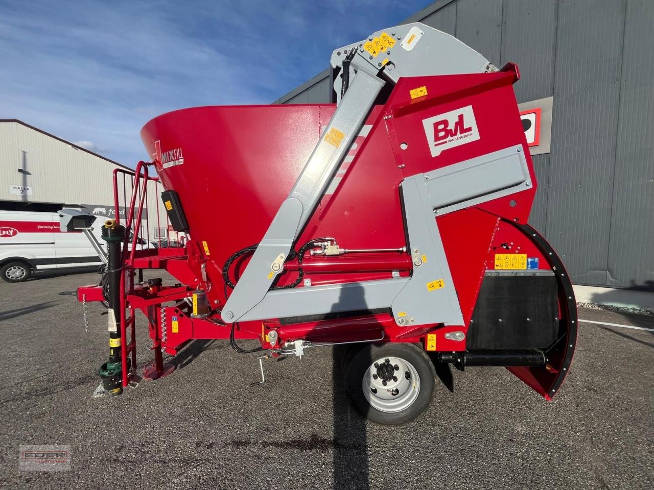 Futtermischwagen del tipo BVL V-Mix Fill Plus 10N - 1S LS Pro, Neumaschine In Tuntenhausen (Immagine 7)