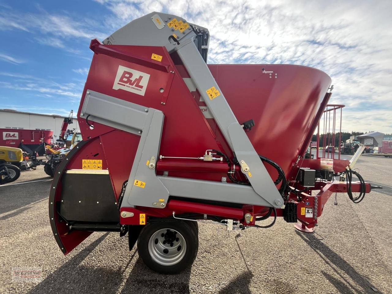 Futtermischwagen del tipo BVL V-Mix Fill Plus 10N - 1S LS Pro, Neumaschine In Tuntenhausen (Immagine 10)