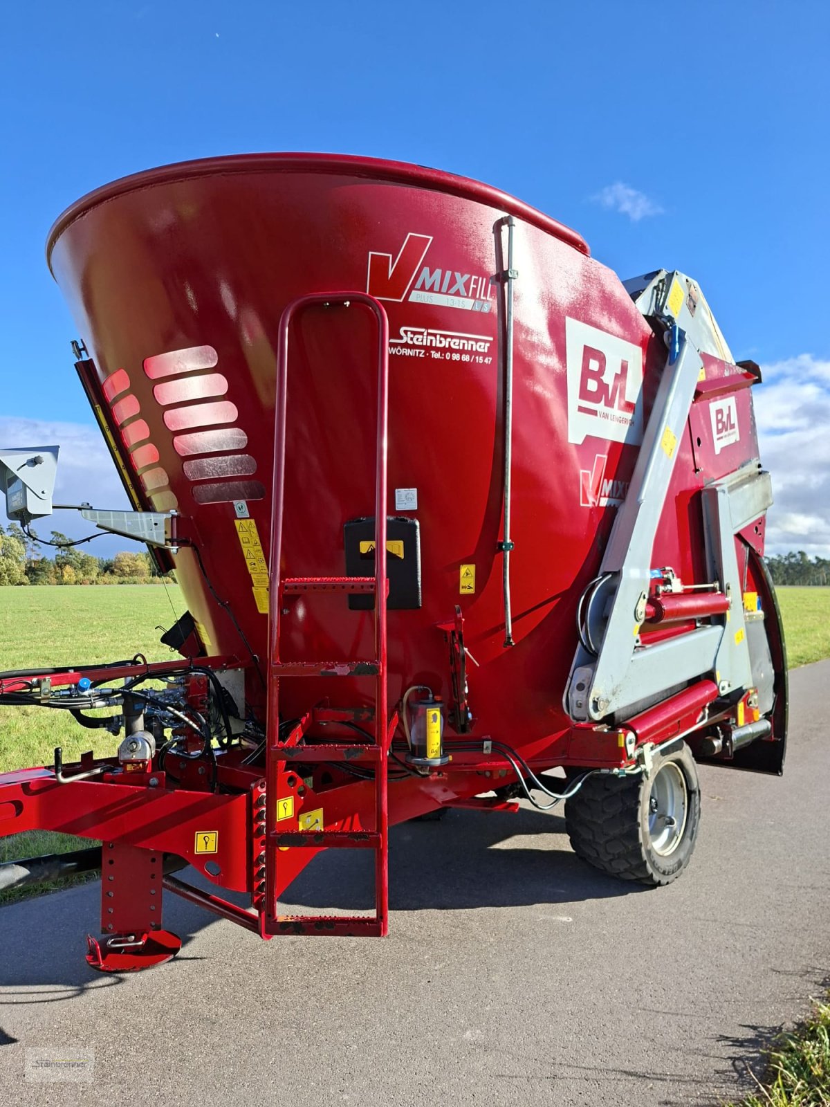 Futtermischwagen типа BVL V Mix Fill Plus 13 - 1S LS, Gebrauchtmaschine в Wörnitz (Фотография 1)