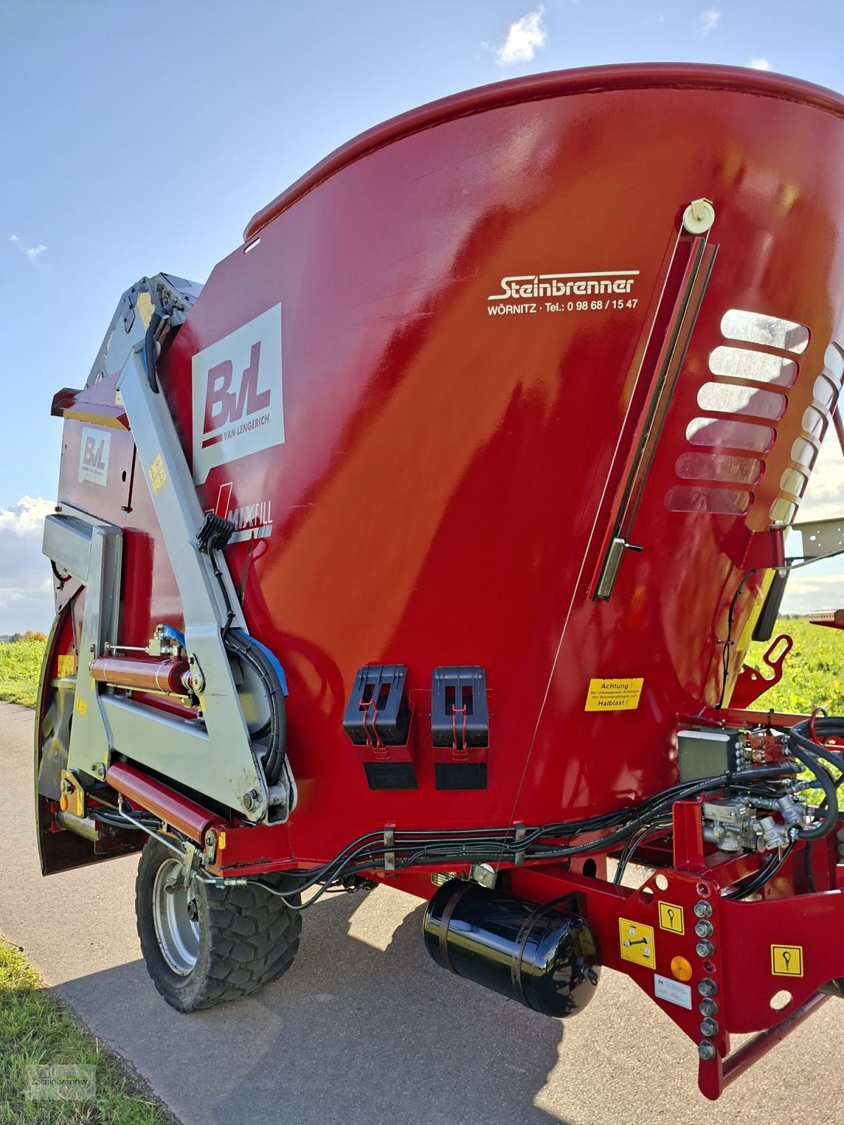 Futtermischwagen типа BVL V Mix Fill Plus 13 - 1S LS, Gebrauchtmaschine в Wörnitz (Фотография 2)