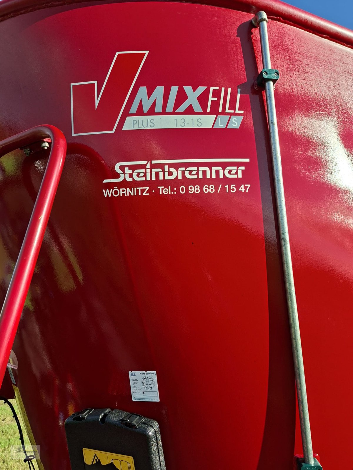 Futtermischwagen типа BVL V Mix Fill Plus 13 - 1S LS, Gebrauchtmaschine в Wörnitz (Фотография 3)