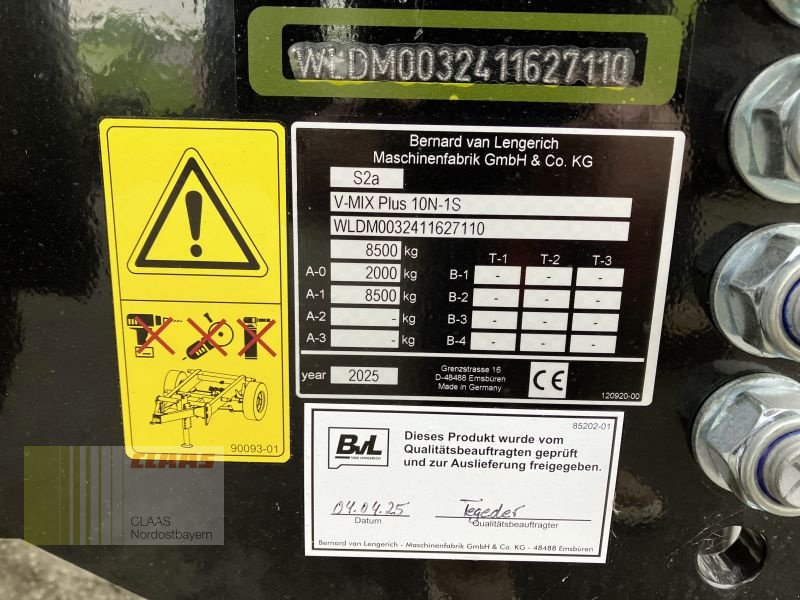 Futtermischwagen des Typs BVL V-MIX PLUS 10N-1S, Neumaschine in Cham (Bild 16)