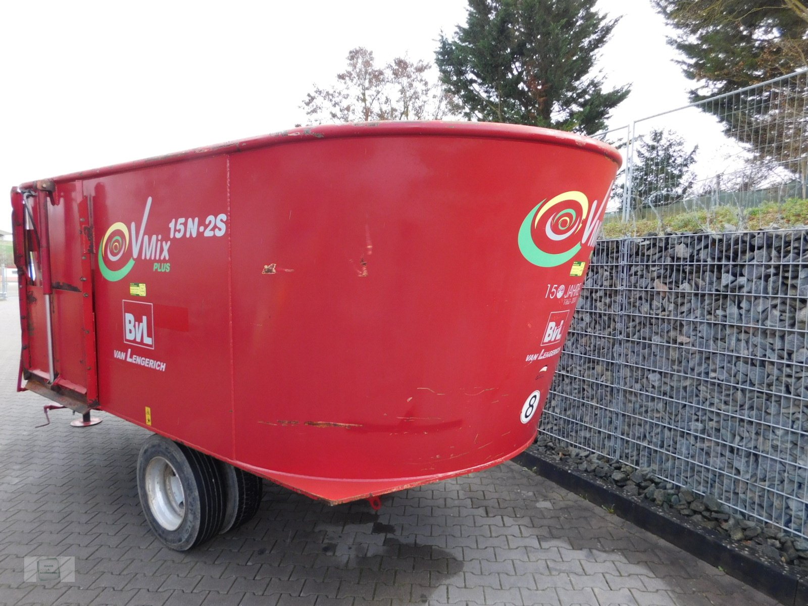 Futtermischwagen a típus BVL V MIX PLUS 15N-2S, Gebrauchtmaschine ekkor: Gross-Bieberau (Kép 3)