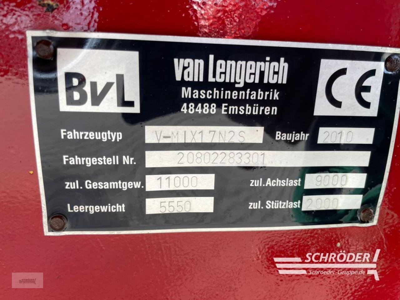 Futtermischwagen des Typs BVL V-MIX PLUS 17N-2S, Gebrauchtmaschine in Wildeshausen (Bild 16)