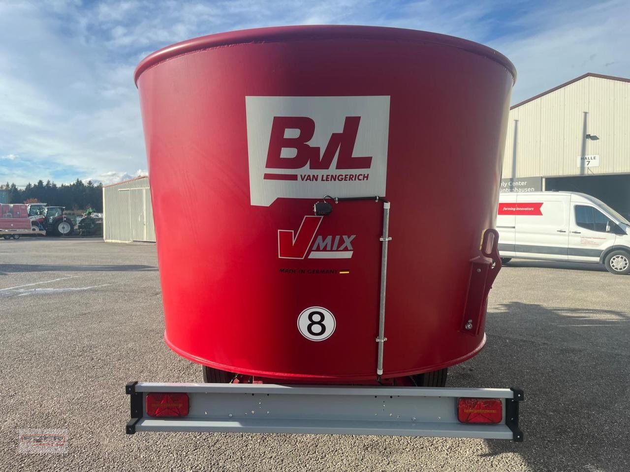 Futtermischwagen des Typs BVL V-Mix Plus 18 - 2S, Neumaschine in Tuntenhausen (Bild 9)