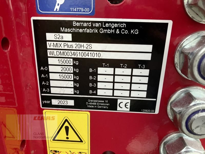 Futtermischwagen des Typs BVL V-MIX PLUS 20H-2S, Vorführmaschine in Bad Abbach (Bild 17)