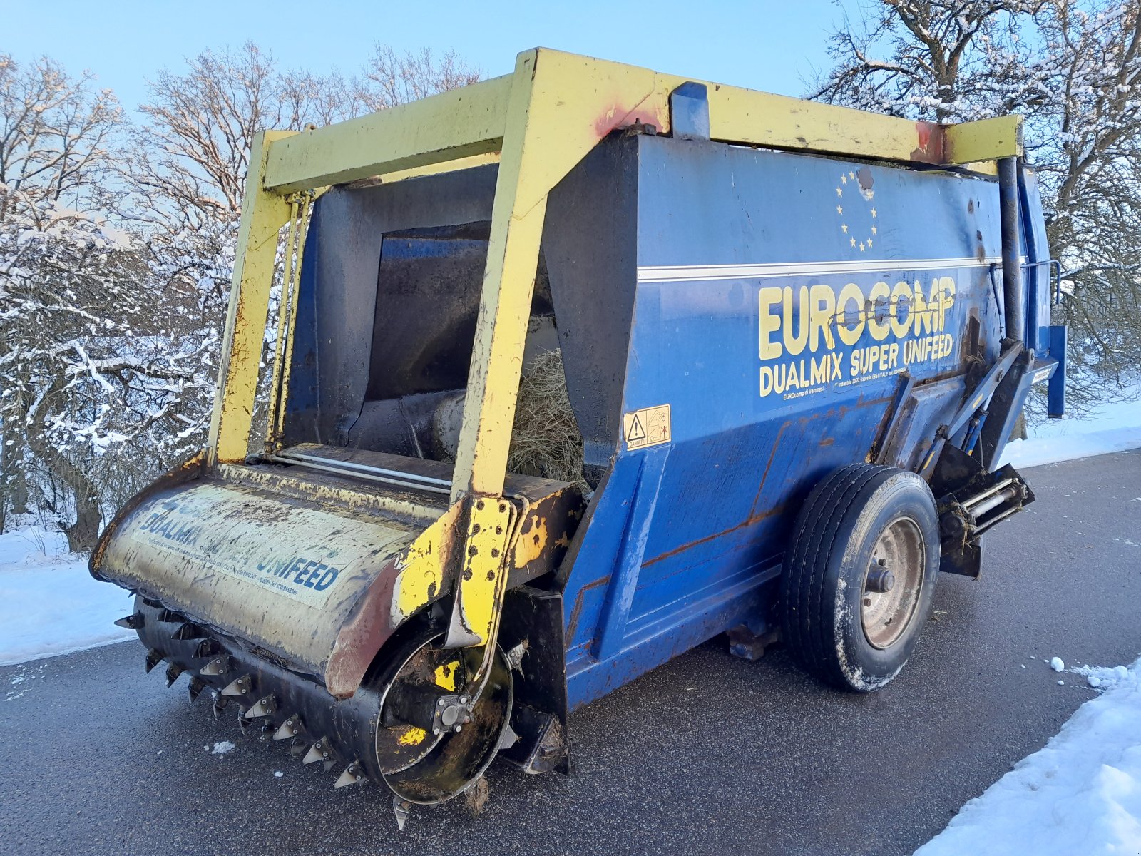 Futtermischwagen des Typs Eurocomp DSU, Gebrauchtmaschine in Nittenau (Bild 4)