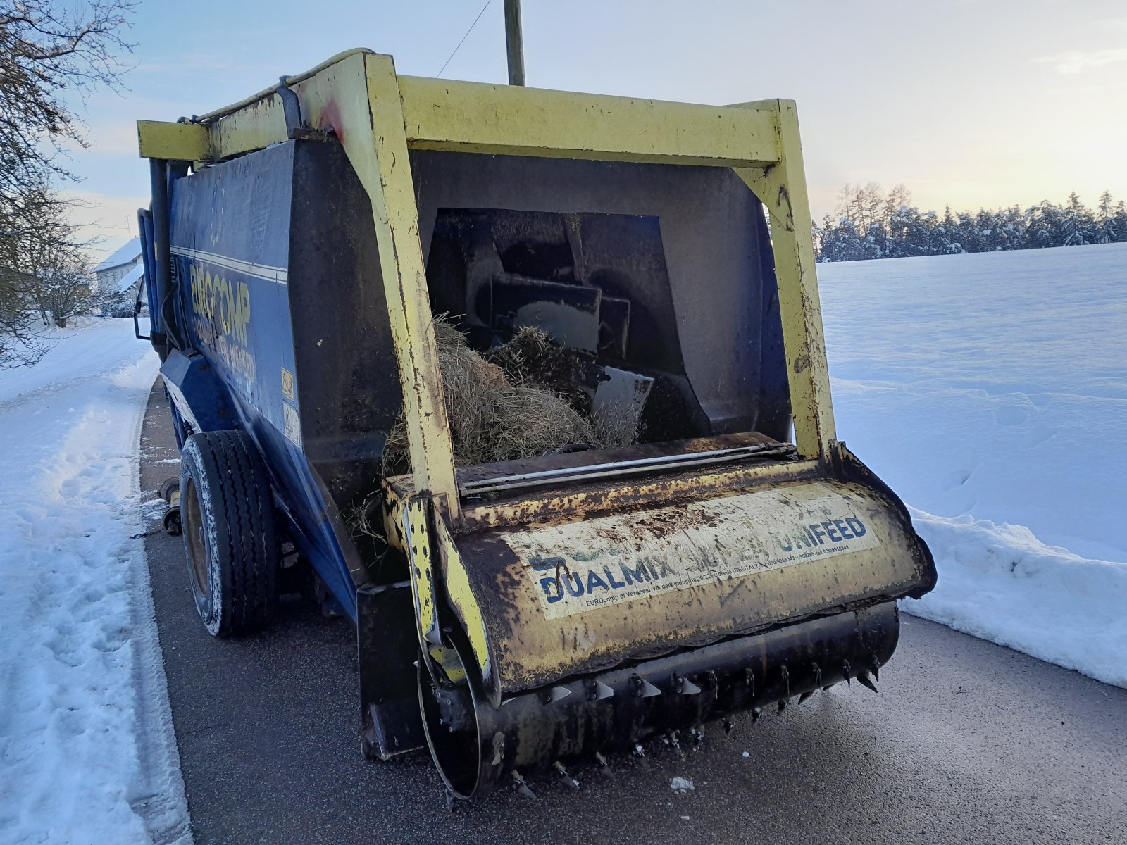 Futtermischwagen des Typs Eurocomp DSU, Gebrauchtmaschine in Nittenau (Bild 8)