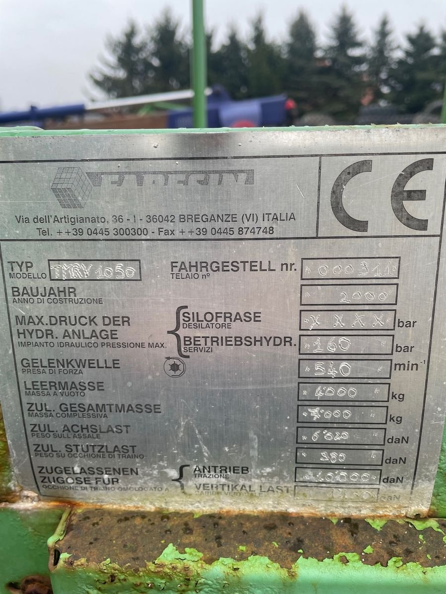 Futtermischwagen typu Faresin 1050 TMRV, Gebrauchtmaschine v Burgkirchen (Obrázek 3)