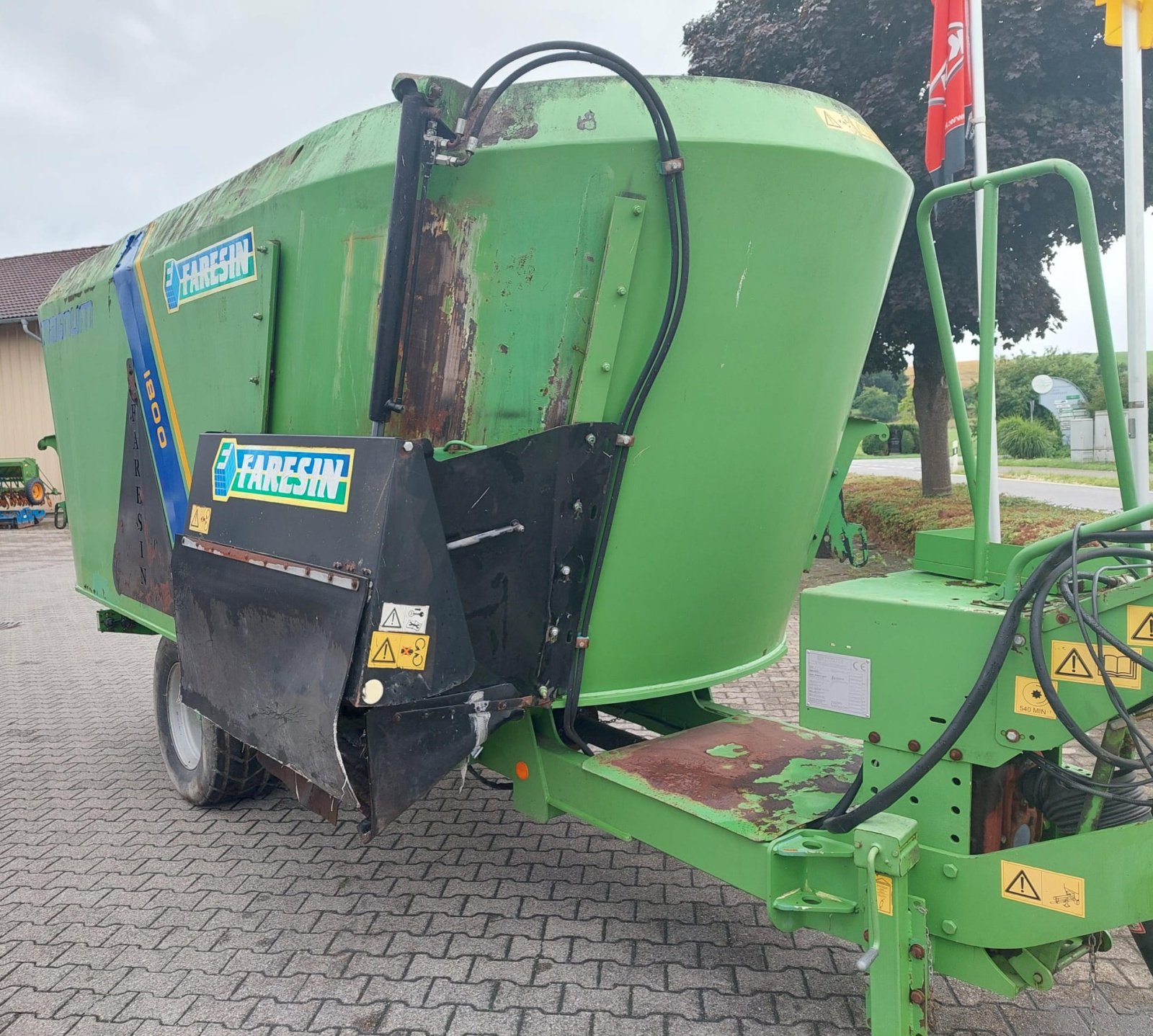Futtermischwagen typu Faresin Magnum 1800, Gebrauchtmaschine v Hohenfels (Obrázek 1)