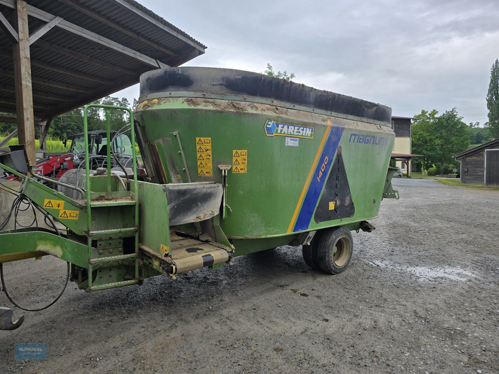 Futtermischwagen of the type Faresin Magnum Double 1400, Gebrauchtmaschine in Neuhof-Zenn (Picture 1)