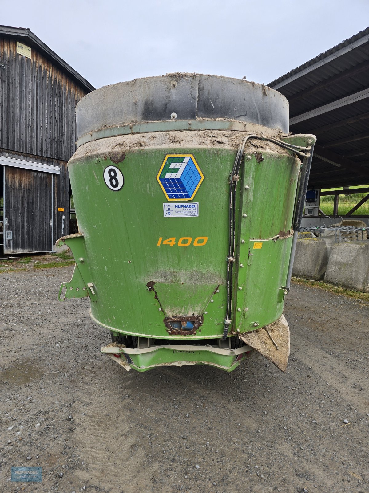 Futtermischwagen of the type Faresin Magnum Double 1400, Gebrauchtmaschine in Neuhof-Zenn (Picture 5)