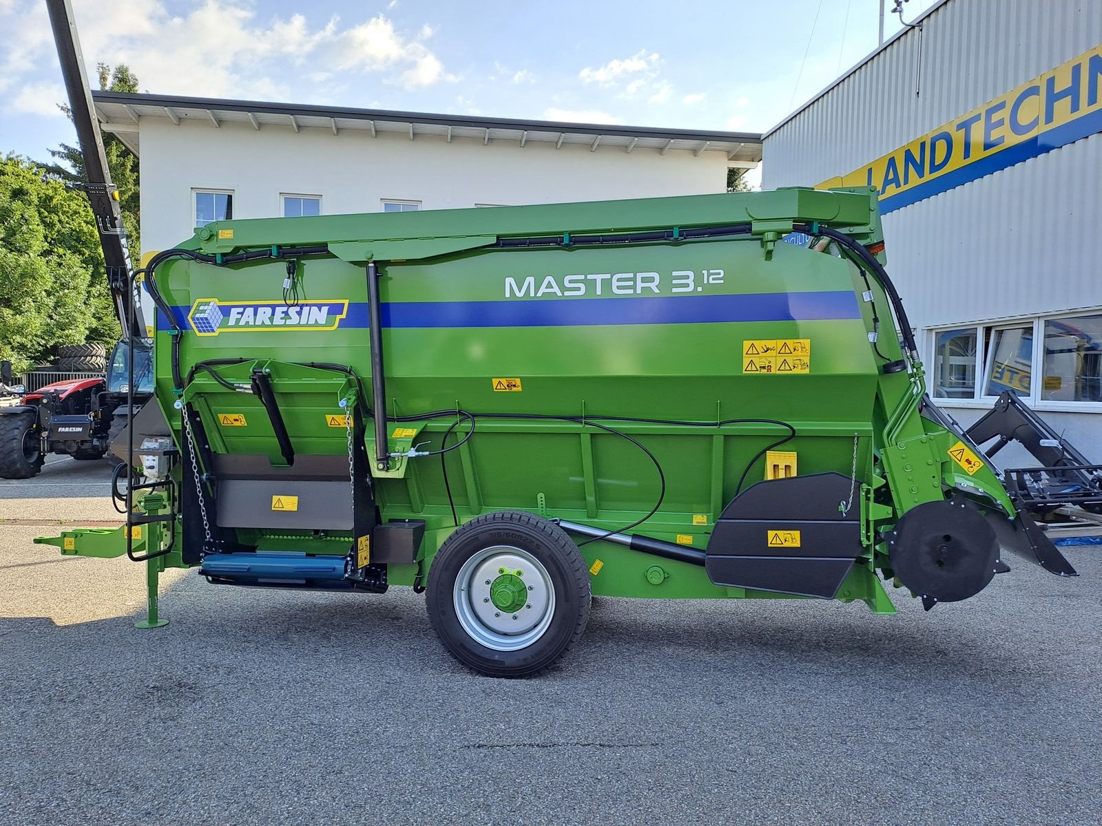 Futtermischwagen des Typs Faresin Master 3.12, Neumaschine in Burgkirchen (Bild 12)