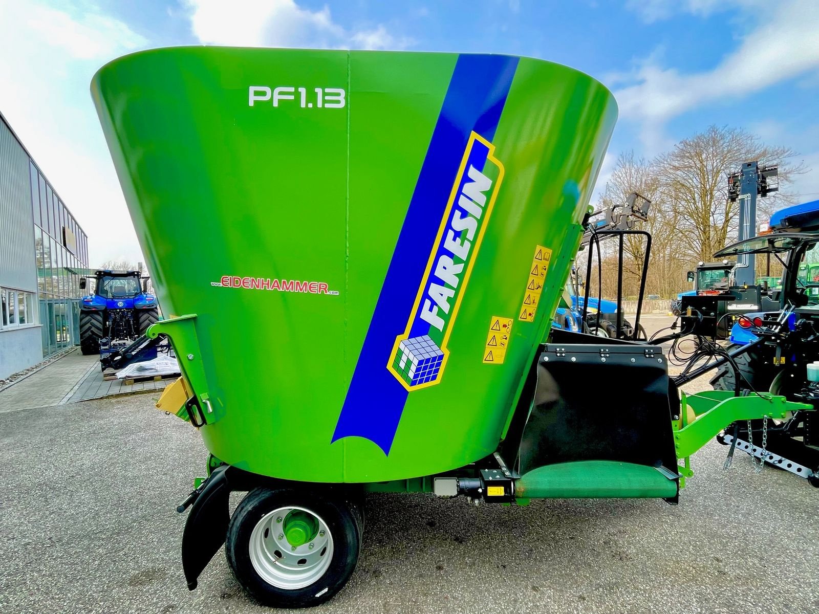 Futtermischwagen του τύπου Faresin PF 1.13A, Neumaschine σε Burgkirchen (Φωτογραφία 4)