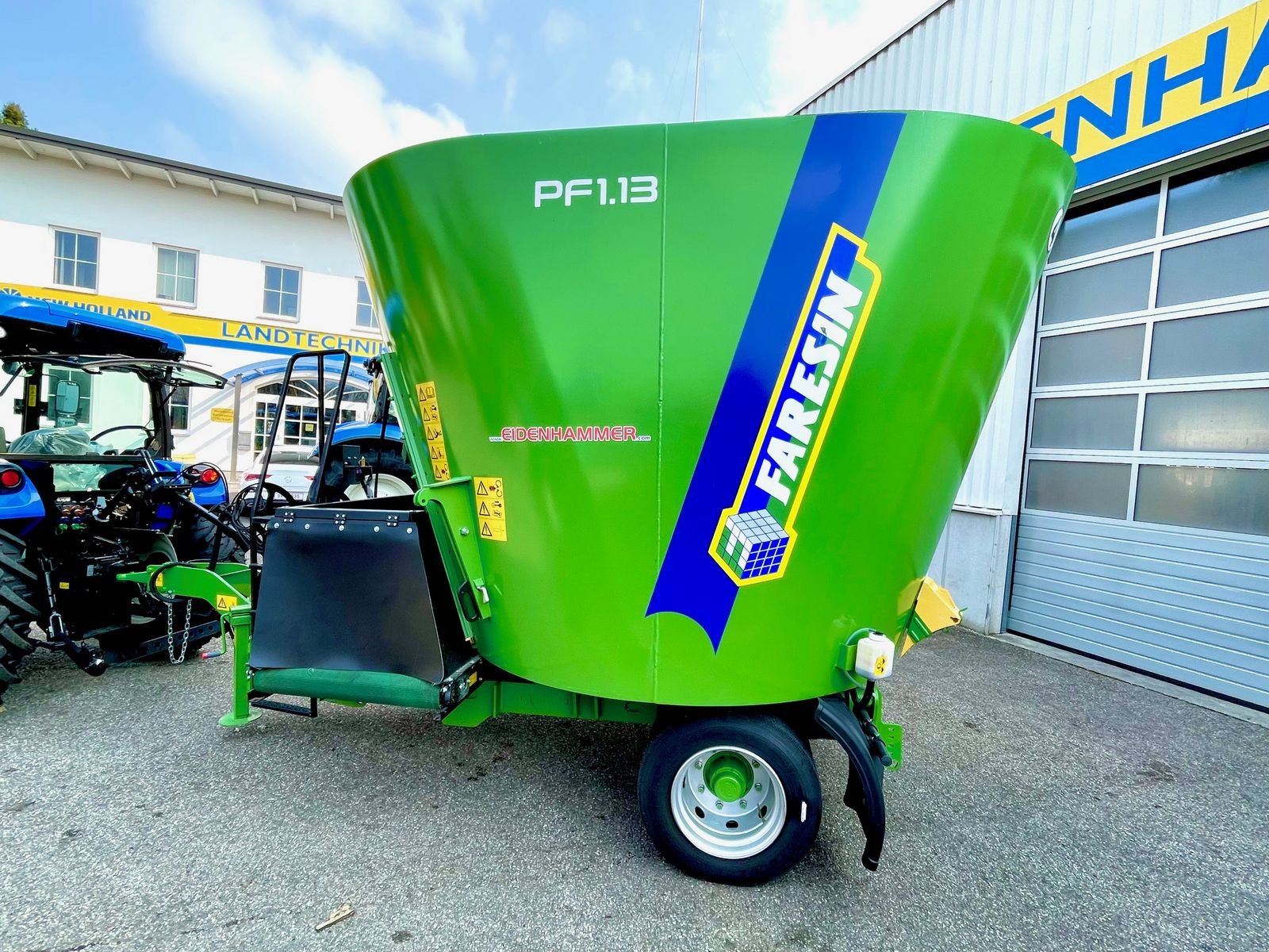 Futtermischwagen του τύπου Faresin PF 1.13A, Neumaschine σε Burgkirchen (Φωτογραφία 2)