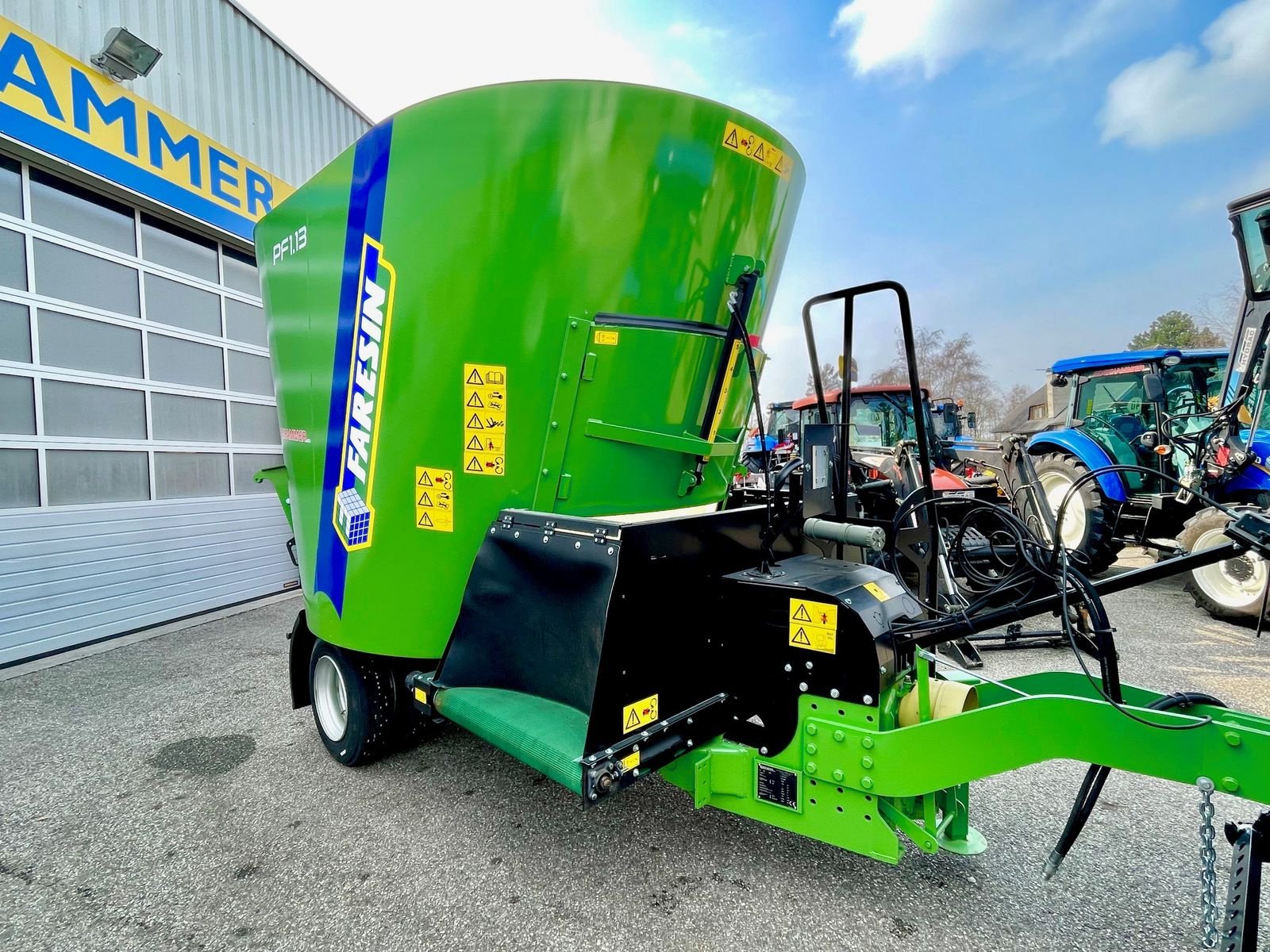 Futtermischwagen του τύπου Faresin PF 1.13A, Neumaschine σε Burgkirchen (Φωτογραφία 5)