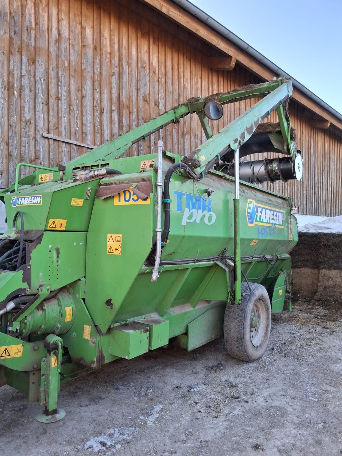 Futtermischwagen a típus Faresin TMR 1050 Pro, Gebrauchtmaschine ekkor: huglfing (Kép 2)