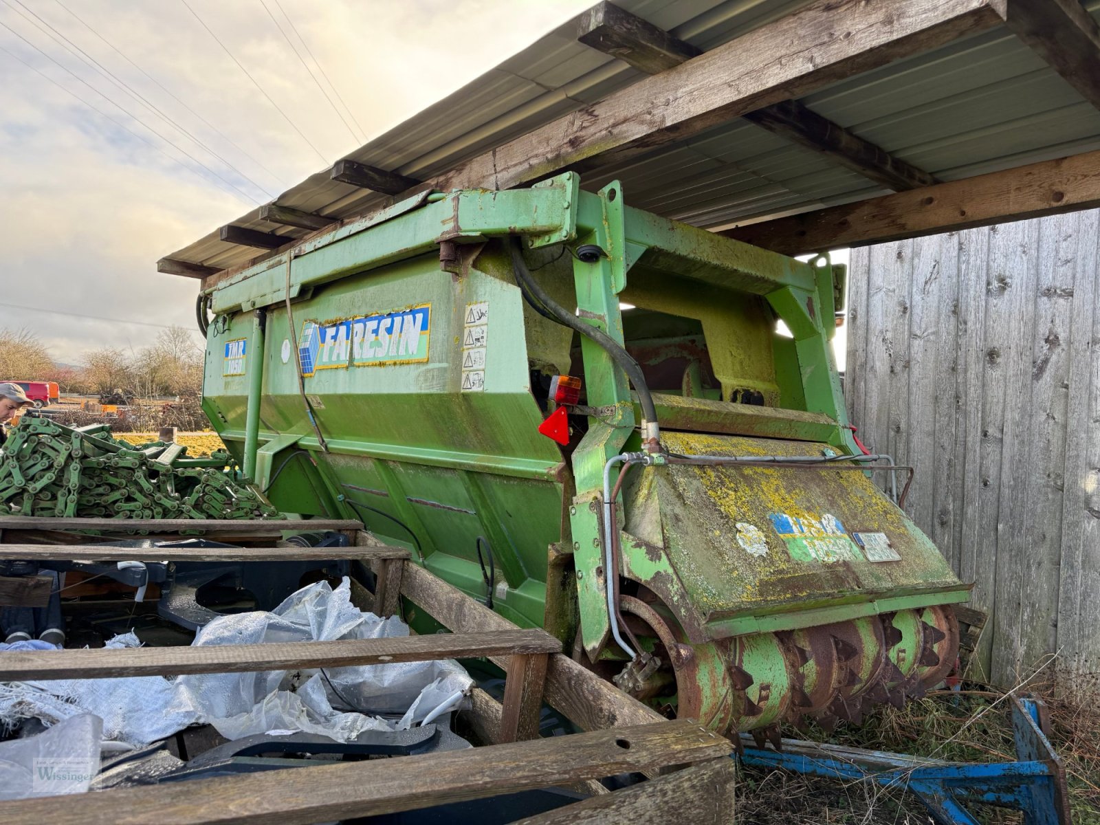 Futtermischwagen des Typs Faresin TMR 1050, Gebrauchtmaschine in Thalmässing (Bild 1)