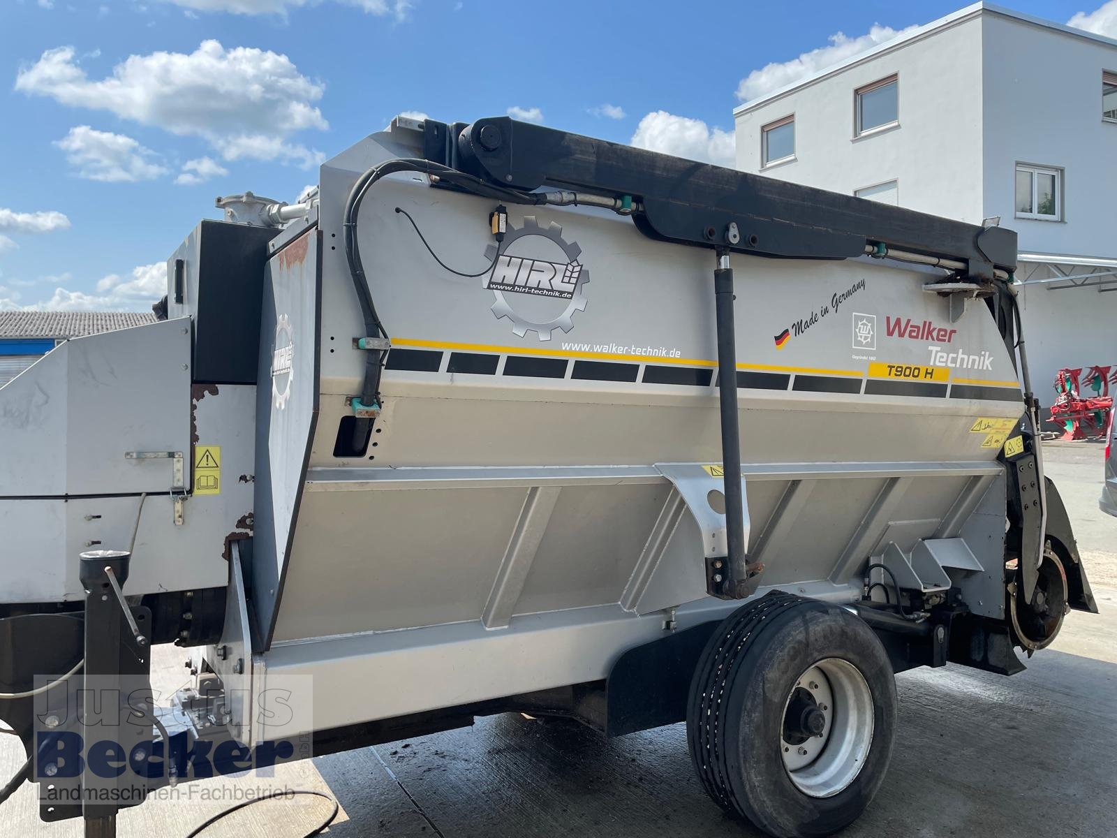 Futtermischwagen des Typs Hirl T 900 H, Gebrauchtmaschine in Weimar-Niederwalgern (Bild 5)