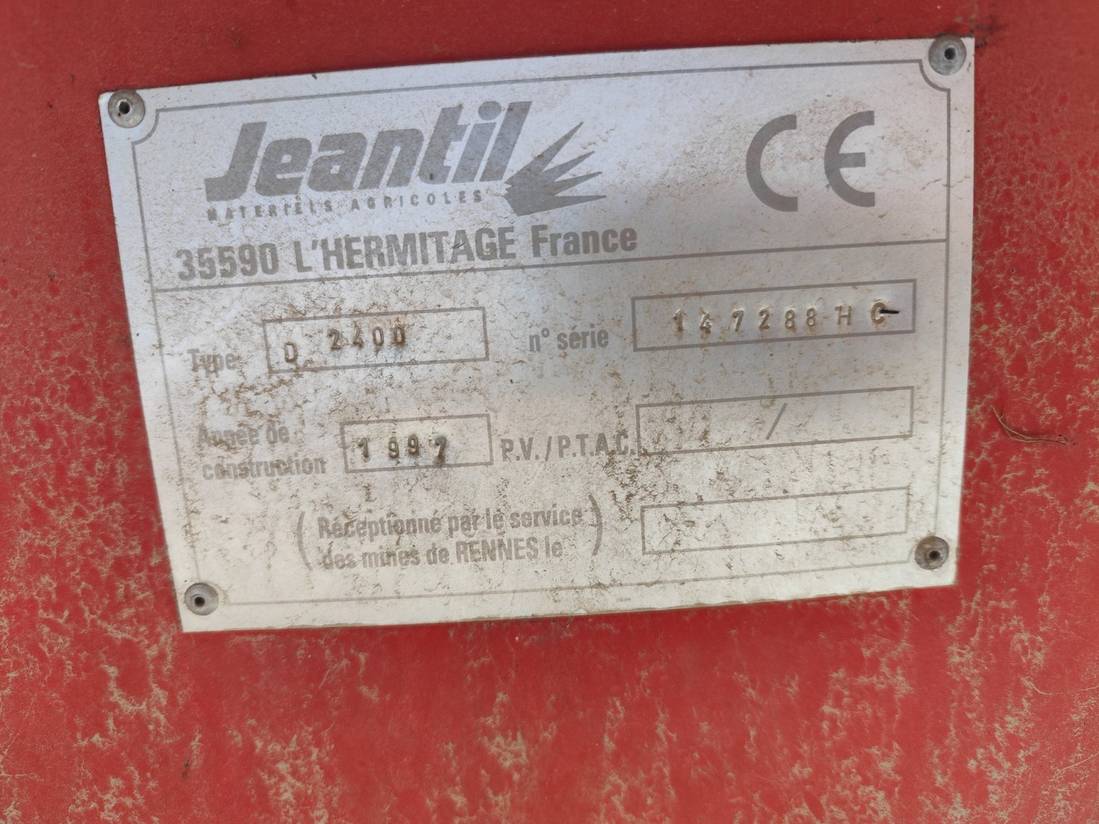 Futtermischwagen от тип Jeantil D2400, Gebrauchtmaschine в Le Horps (Снимка 9)