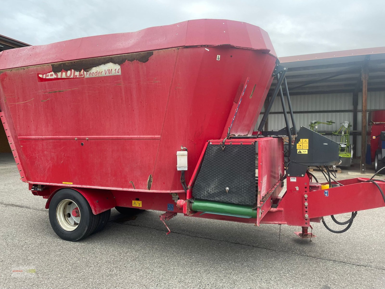 Futtermischwagen des Typs JF Stoll Feeder VM 14, Gebrauchtmaschine in Erkheim (Bild 2)