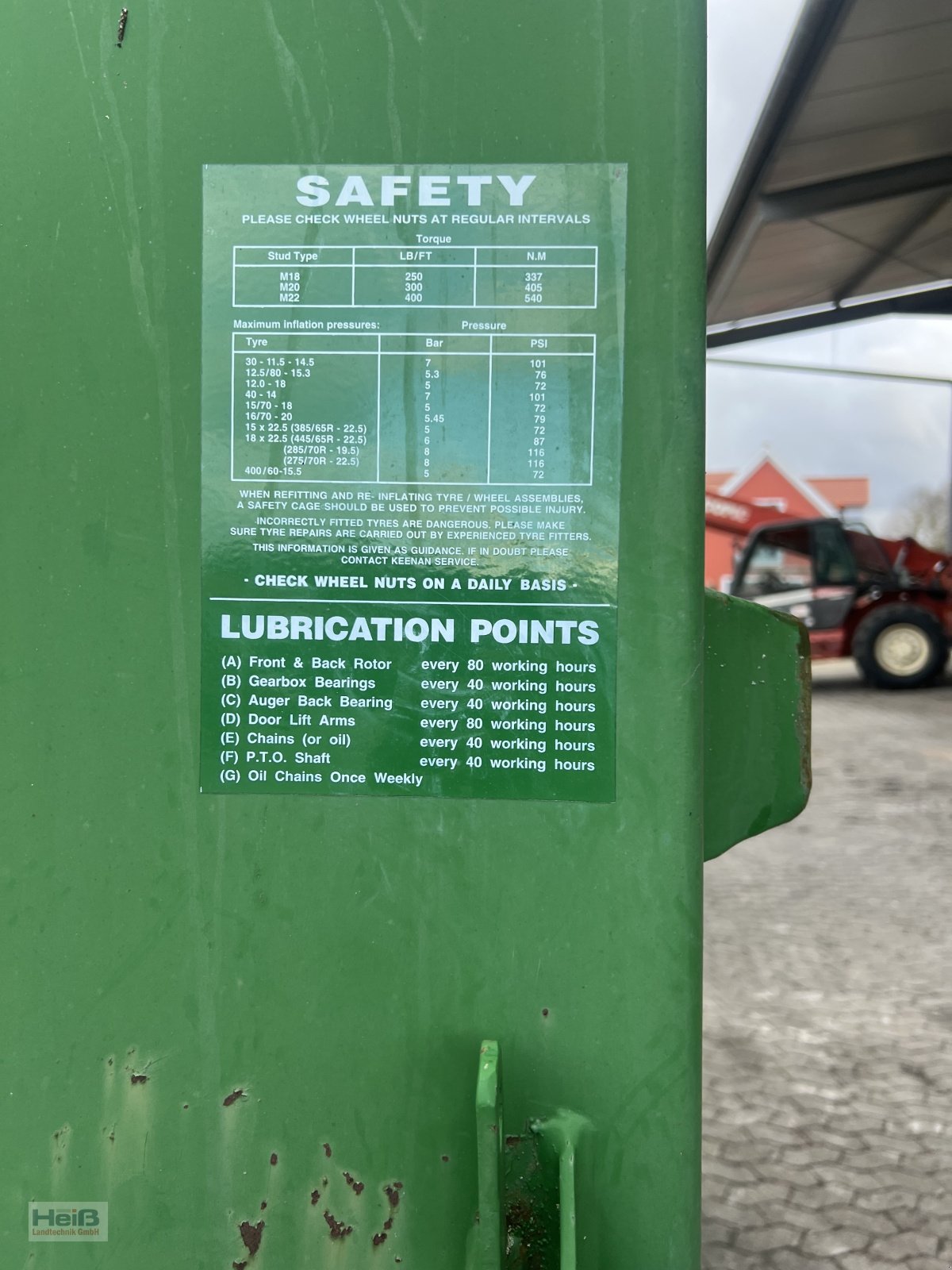 Futtermischwagen del tipo Keenan Easy Feeder 100, Gebrauchtmaschine In Merkendorf (Immagine 11)