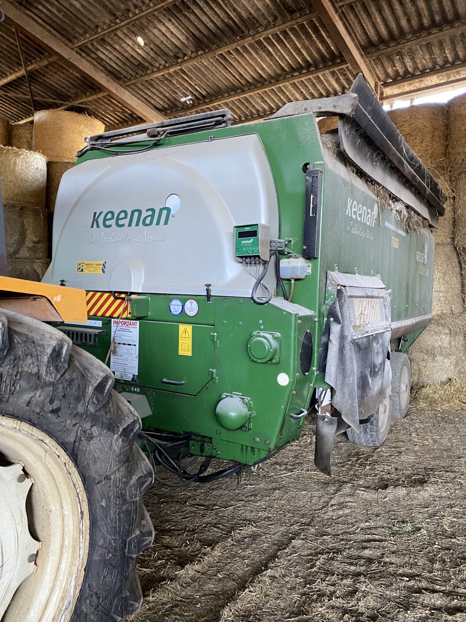 Futtermischwagen of the type Keenan Mecafibre360, Gebrauchtmaschine in VERNOUX EN VIVARAIS (Picture 1)