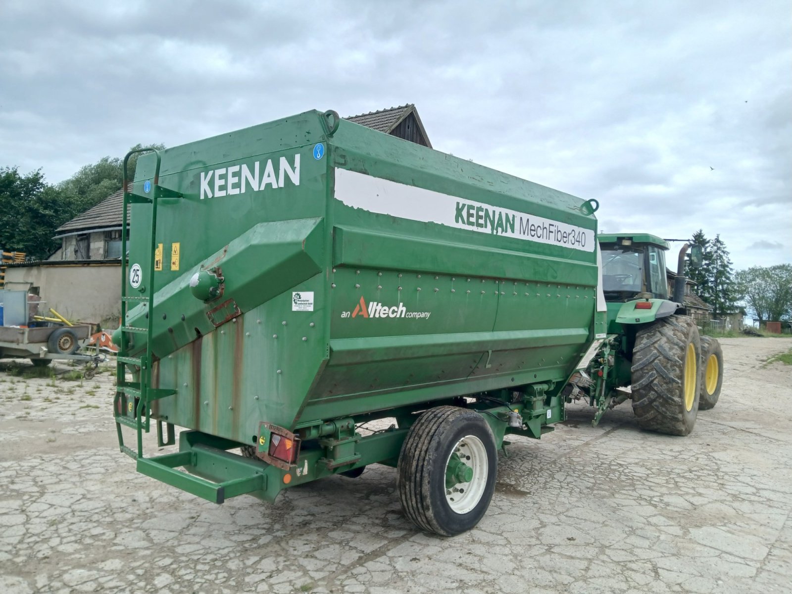 Futtermischwagen des Typs Keenan Mech-Fiber 340, Gebrauchtmaschine in Hardenbeck (Bild 2)