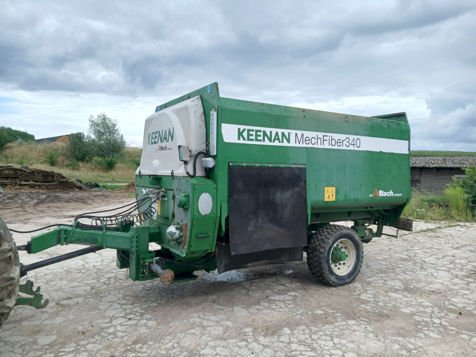 Futtermischwagen des Typs Keenan Mech-Fiber 340, Gebrauchtmaschine in Hardenbeck (Bild 3)